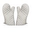 1 Pair Oven Gloves Heat Resistant Quilted Mitts Skin Friendly for Cooking Baking Carousel 4
