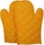 1 Pair Oven Gloves Heat Resistant Quilted Mitts Skin Friendly for Cooking Baking Carousel 8