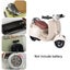 Degree Rotating Lighting Electric Pet Supplies Scooter Hamster Toy Motorcycle Carousel 3