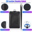 ID Badge Card Holder Pu Leather Vertical Clip Neck Strap Lanyard Necklace Case Carousel 2