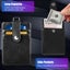 ID Badge Card Holder Pu Leather Vertical Clip Neck Strap Lanyard Necklace Case Carousel 4
