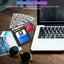 ID Badge Card Holder Pu Leather Vertical Clip Neck Strap Lanyard Necklace Case Carousel 5