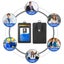 ID Badge Card Holder Pu Leather Vertical Clip Neck Strap Lanyard Necklace Case Carousel 6