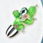Cactus Brooch Enamel Rhinestone Beauty Flower Pin Carousel 2