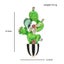 Cactus Brooch Enamel Rhinestone Beauty Flower Pin Carousel 3