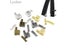 Lychee Life 10 Sets Metal Repair Zipper Stopper Open End Zipper Stopper DIY Carousel 6