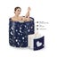 Hod Health & Home Folding Bathtub Pvc Foldable Water Tub Carousel 4