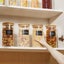 6PCs Airtight Glass Preserving Jars Lids Food Tea Coffee Bean Storage Containers Carousel 4