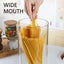 6PCs Airtight Glass Preserving Jars Lids Food Tea Coffee Bean Storage Containers Carousel 14