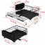 Expandable Dish Bowl Storage Rack Sink Drainer Kitchen Plate Drying Holder Black Carousel 17