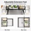 Expandable Dish Bowl Storage Rack Sink Drainer Kitchen Plate Drying Holder Black Carousel 15