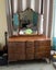 Solid Walnut Dressing table with Drawers Carousel 1