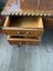 Solid Walnut Dressing table with Drawers Carousel 13