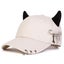 Adjustable Unisex Cow Horn Baseball Cap Spring / Autumn Sun Hat Carousel 5