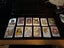 Custom Pokemon Assorted Pikachu Rares Silver Thin Metal Plate Display Cards Set Carousel 1