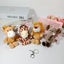 Lion Key Ring Ornament Plush Keychain Animal Plush Toy Stuffed Toys Plush Dolls Carousel 7