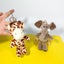 Lion Key Ring Ornament Plush Keychain Animal Plush Toy Stuffed Toys Plush Dolls Carousel 9