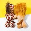 Lion Key Ring Ornament Plush Keychain Animal Plush Toy Stuffed Toys Plush Dolls Carousel 11