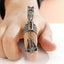 New Retro Scorpion Fidget Open Ring Movable Personality Punk Hip-Hop Adjustable Carousel 4