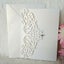30x NEW Laser Cut Wedding Invitations Pocket Fold Invites with Envelope Carousel 4