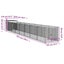 Dog House With Run Anthracite 110x813x110 Cm Galvanised Steel Tonkbno Carousel 2