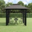 Gazebo With Sidewalls Anthracite 300x300x270 Cm Steel Tlboat Carousel 1