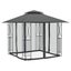 Gazebo With Sidewalls Anthracite 300x300x270 Cm Steel Tlboat Carousel 3