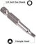 Magnetic Triangle Head Screwdriver Bits Set 1.8-3.0mm Carousel 6
