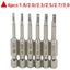 Magnetic Triangle Head Screwdriver Bits Set 1.8-3.0mm Carousel 9