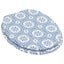 Wc Toilet Seats 2 Pcs With Soft Close Lids Mdf Porcelain Design Xiibbx Carousel 4