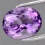 3.25ct 10.5x8.5mm Oval VS Natural Unheated Purple Amethyst Gemstone Africa Carousel 1