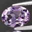 1.17ct 8x6mm Oval VS Natural Unheated Purple Amethyst Gemstone Africa Carousel 1