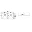 865x440mm Handmade Stainless Steel Undermount Topmount Kitchen Sink With Waste Carousel 7