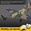 Volantex RC Spitfire with Xpilot One Key Aerobatic Stabilization System Perfe... Carousel 7