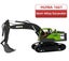 HUINA 1661 1/18 RC EXCAVATOR GREEN/GREY Carousel 4