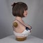 Silicone Head Fake Face Bra Filled Gel Realistic Latex Female Mask with Wig for Carousel 7