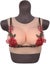 Silicone Breasts Form Prosthesis - Crossdressing Low-Collar Breastplates with E Carousel 1