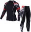 mens base layer tops,Men's Fleece Thermal Underwear Top Cold Weather Compressi Carousel 1
