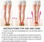 Self Adhesive Calf Pads, 1 Pair of Silicone Leg Onlays Women Leg Corrector for Carousel 4