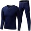 mens base layer tops,Men's Fleece Thermal Underwear Top Cold Weather Compressi Carousel 1