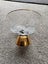 Vintage etched & gold dessert bowls Carousel 2