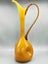 Mid Century vintage Italian Empoli glass ewer pitcher vase Italy chipped repair Carousel 1