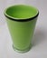 +++ APPLE GREEN HANDBLOWN GLASS VESSEL +++ Carousel 7