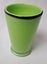 +++ APPLE GREEN HANDBLOWN GLASS VESSEL +++ Carousel 13