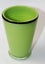 +++ APPLE GREEN HANDBLOWN GLASS VESSEL +++ Carousel 14
