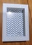 Picture frames - set of 3 white picture frames, thick and solid Carousel 6