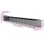 Chicken Cage With Run Light Grey 117x1221x123 Cm Galvanised Steel Tonkbin Carousel 2