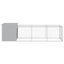 Chicken Cage With Run Light Grey 110x405x110 Cm Galvanised Steel Tonkbka Carousel 4