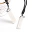 Selenite Pendant Necklace Protection Angel Stone Reiki Mind Black Cord Gift Carousel 3