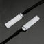 Selenite Pendant Necklace Protection Angel Stone Reiki Mind Black Cord Gift Carousel 14